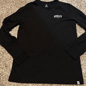 Hurley Men’s Long Sleeve Tee Lightweight Graphic Print T-Shirt